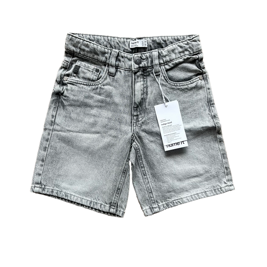 Bermuda jeans grigio chiaro