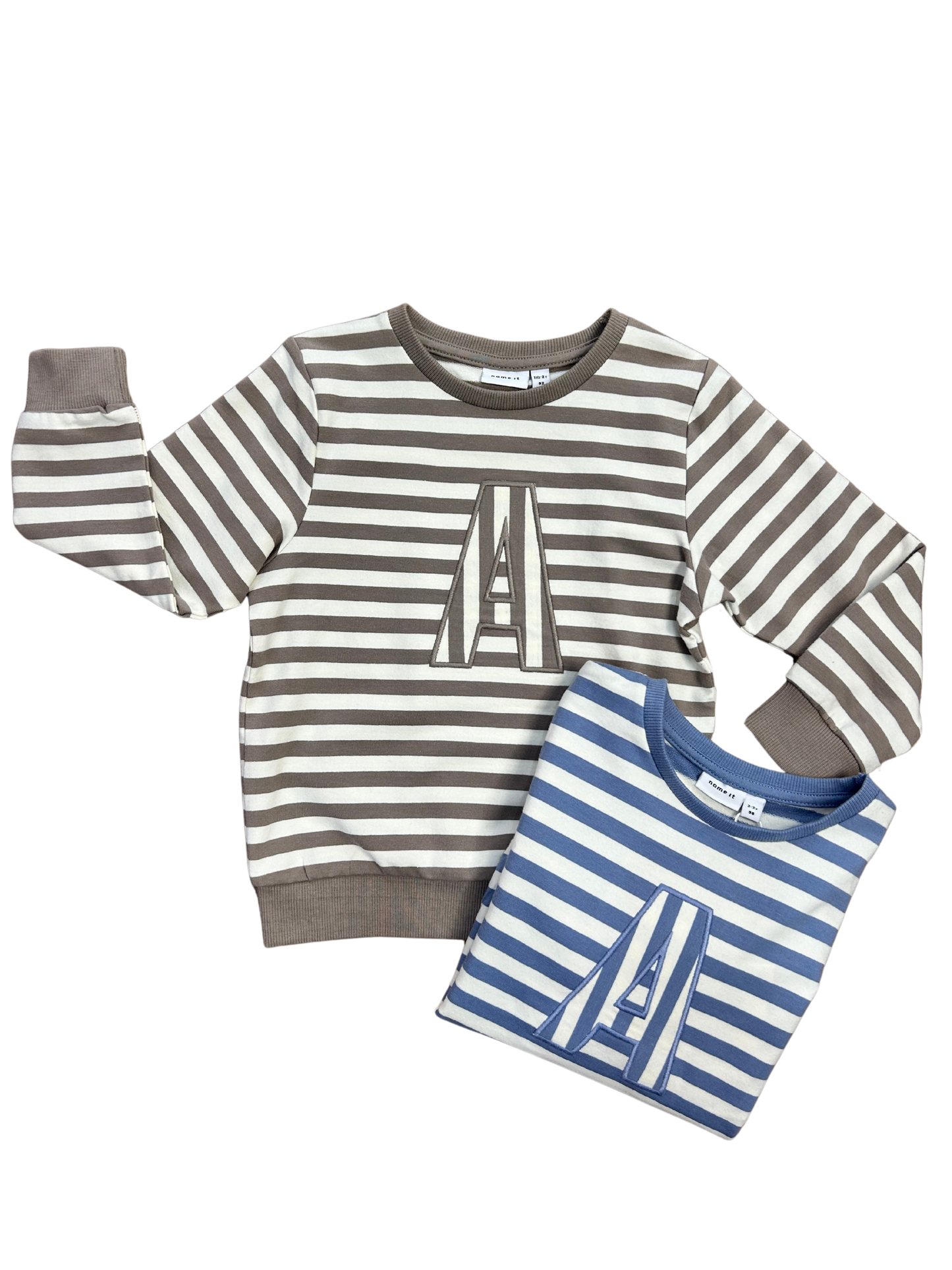 felpine name-it in cotone per neonato e bambino