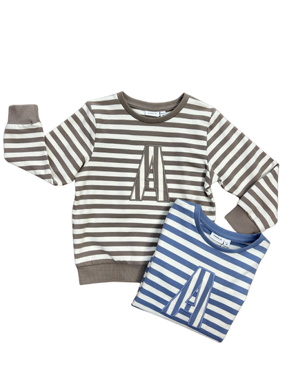 felpine name-it in cotone per neonato e bambino