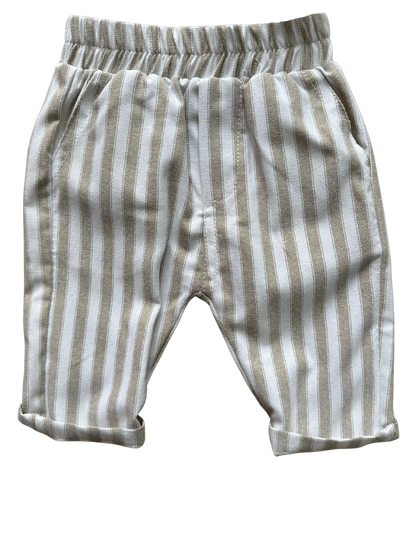 Abito a righe neonato