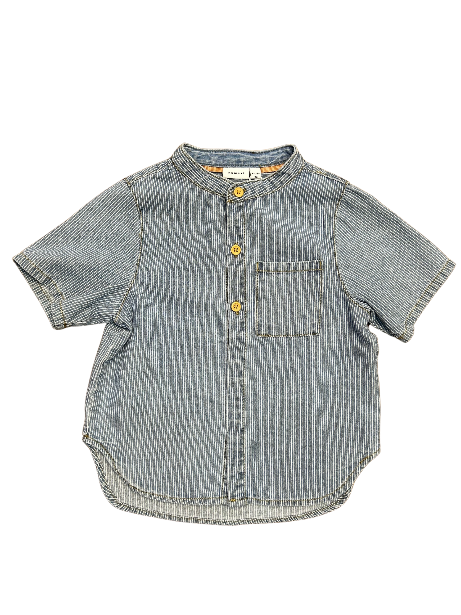 camicia in cotone name it per bambino