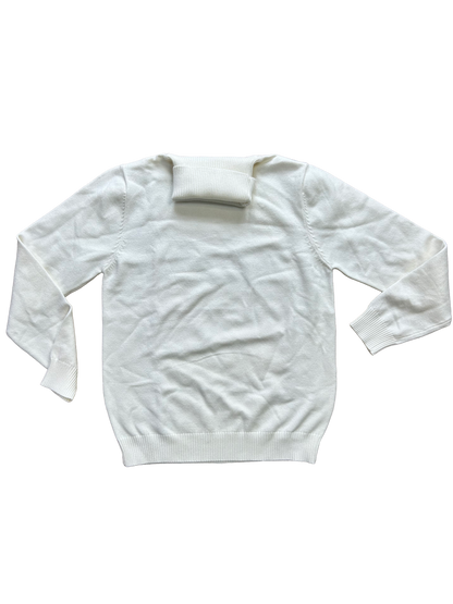 dolcevita bianco morbido e caldo per bambino