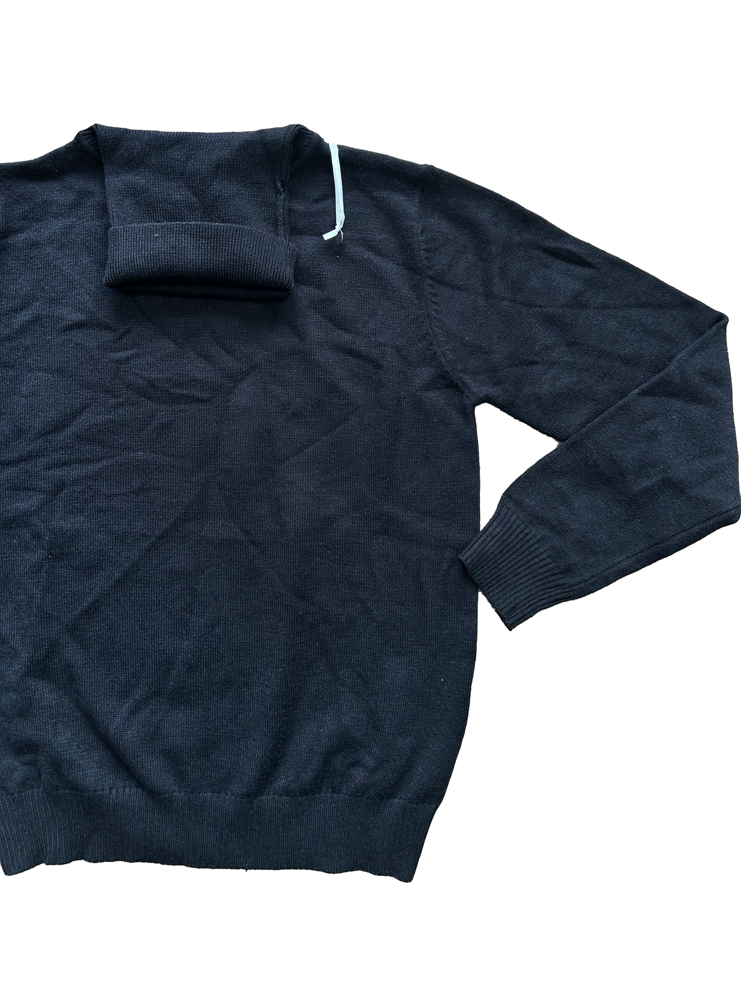 dolcevita nero morbido e caldo per bambino