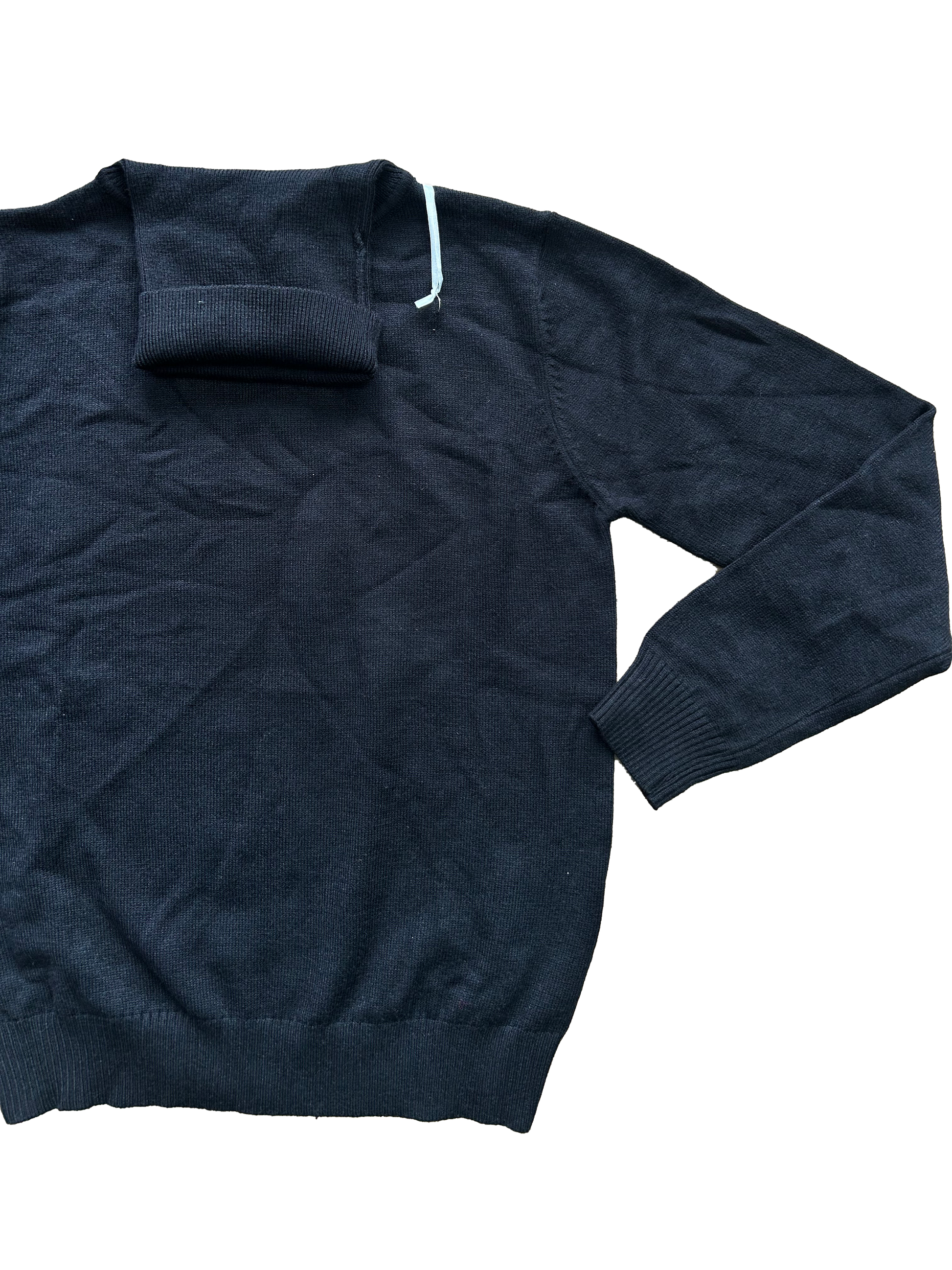 dolcevita nero morbido e caldo per bambino