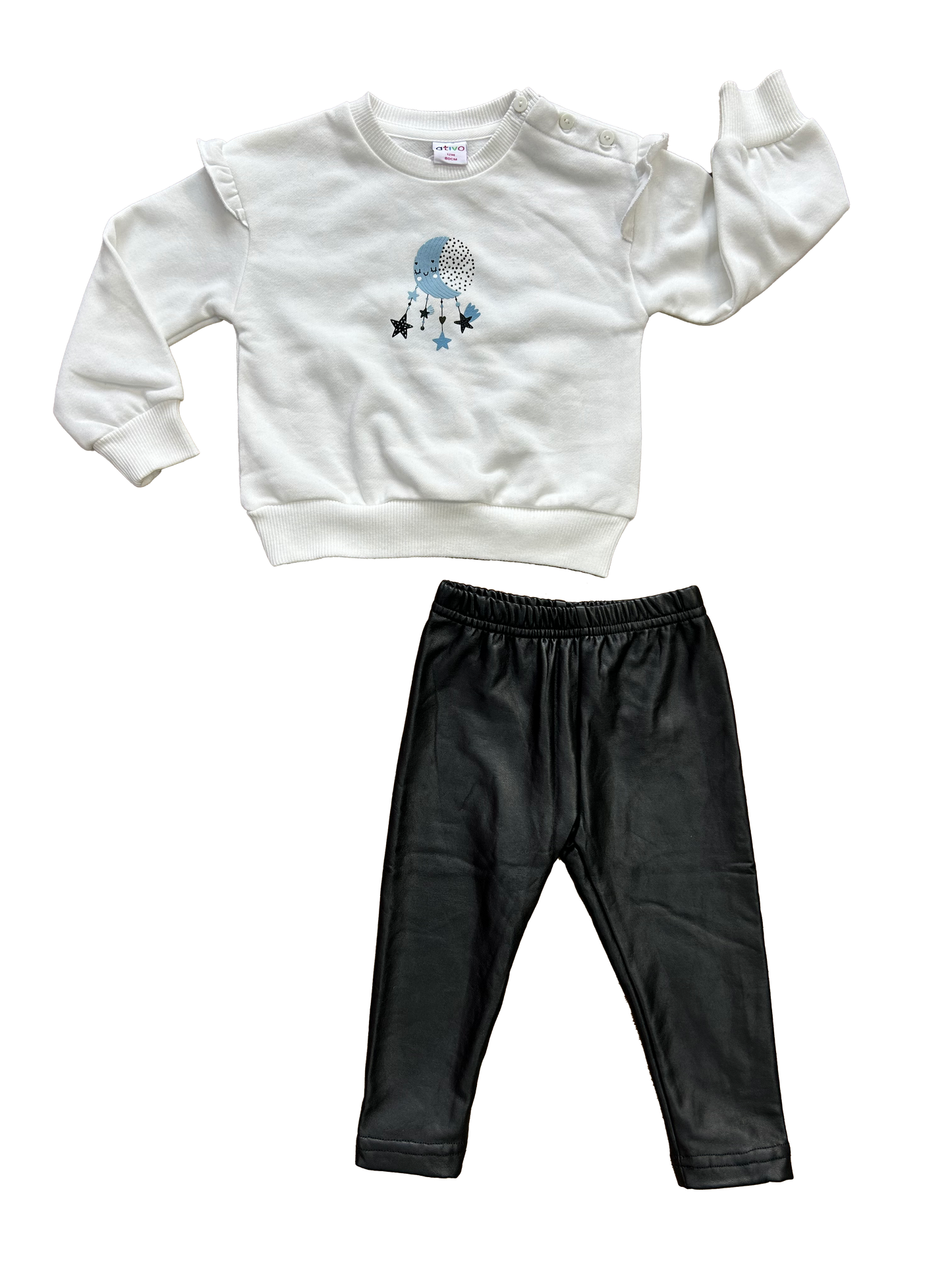 Completo leggins e felpina