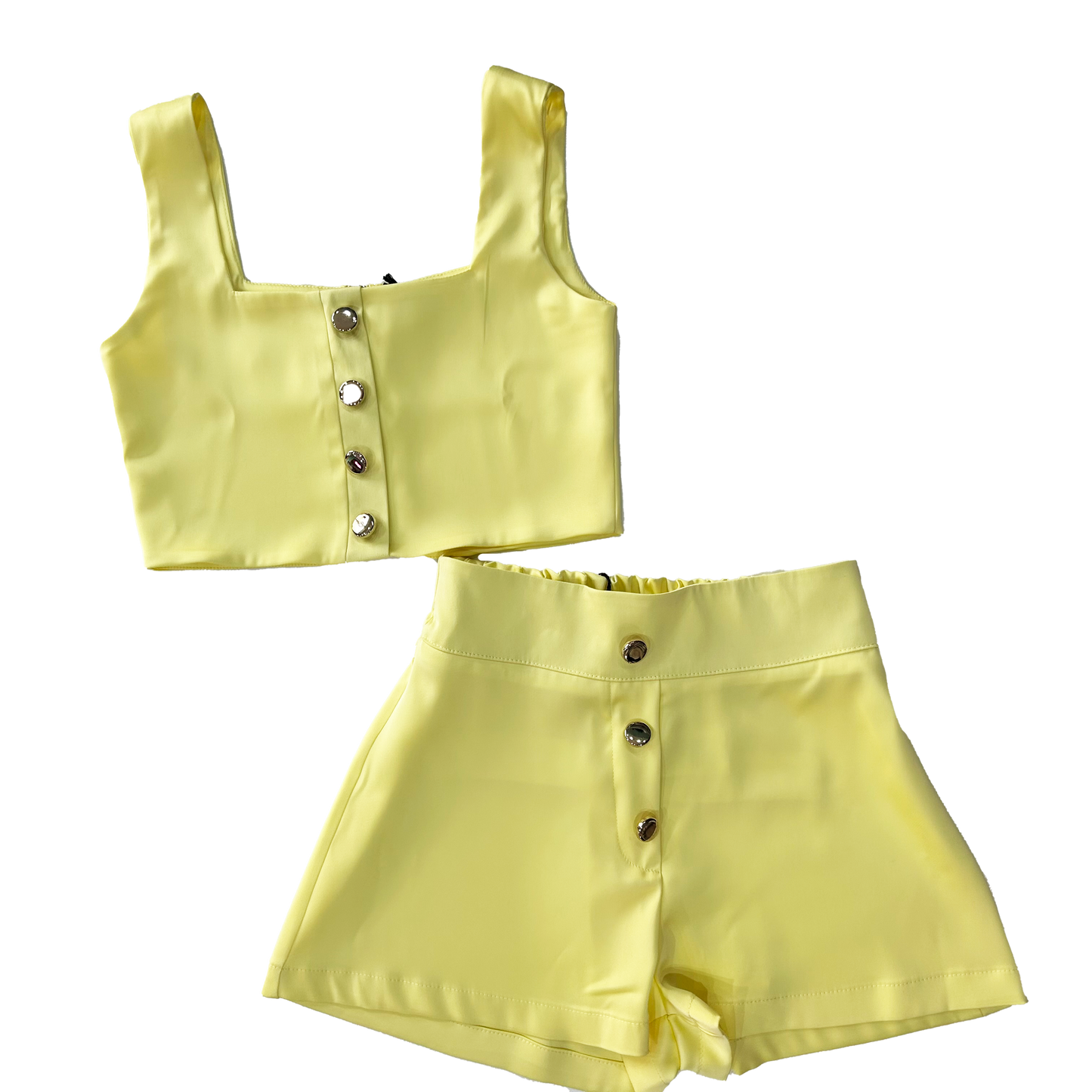 Pantaloncino Satin giallo