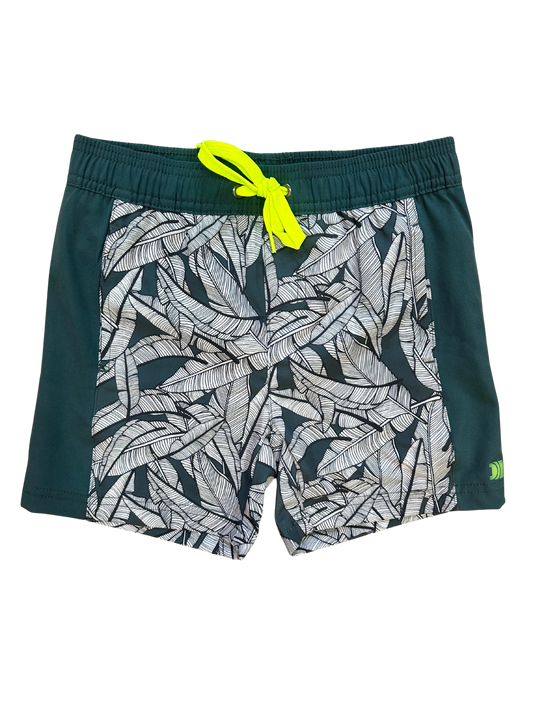 costume a pantaloncino da bambino fantasia foglie 