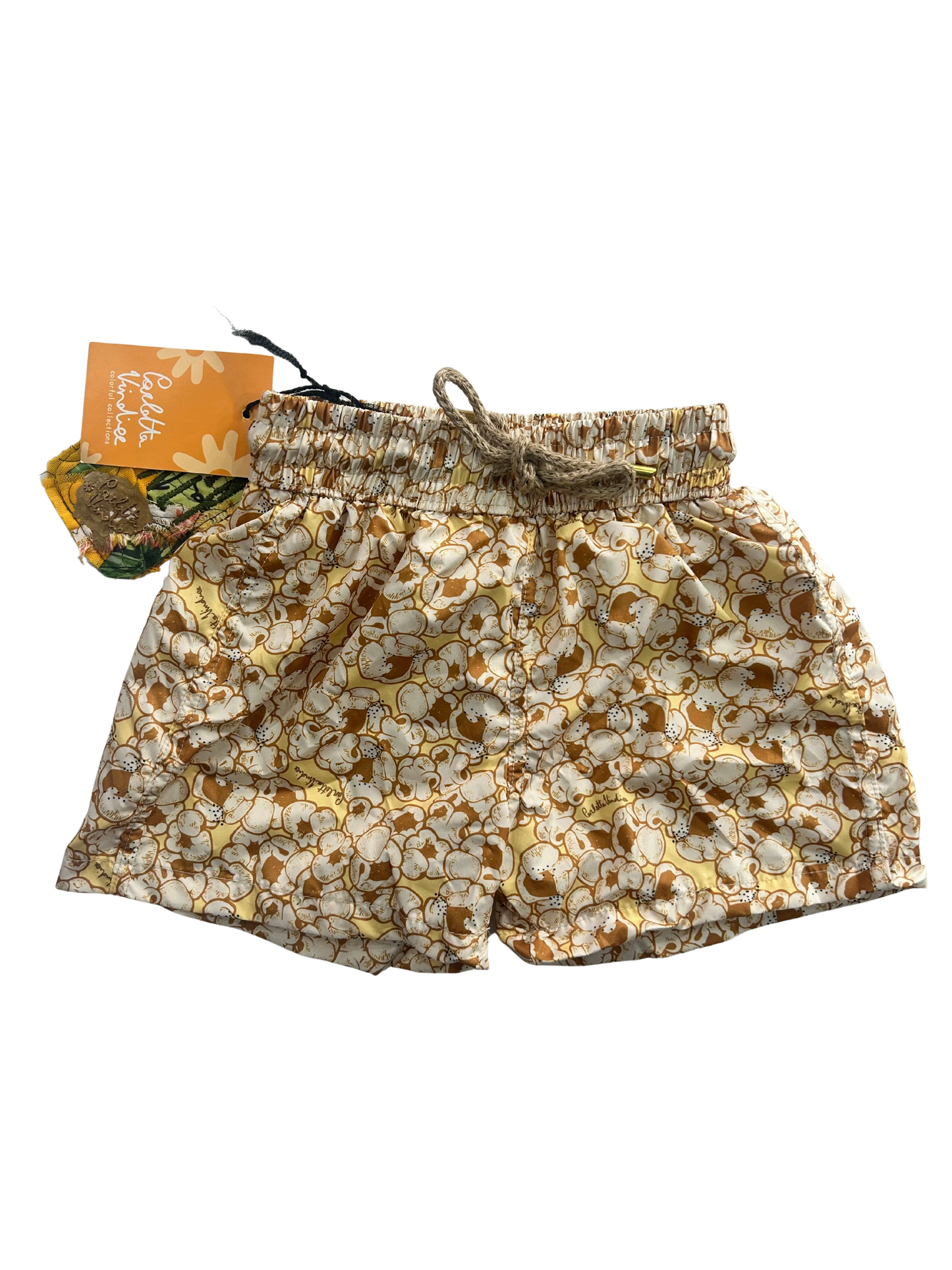 costume a pantaloncino fantasia pop corn per bambino
