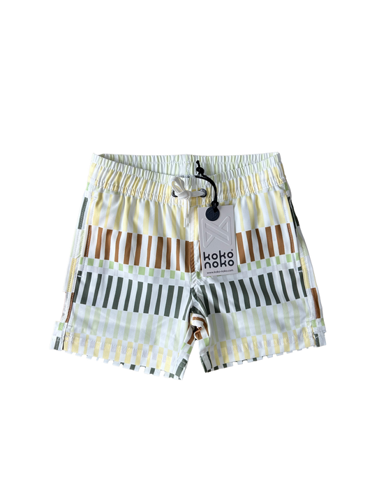 Costume righe multicolor