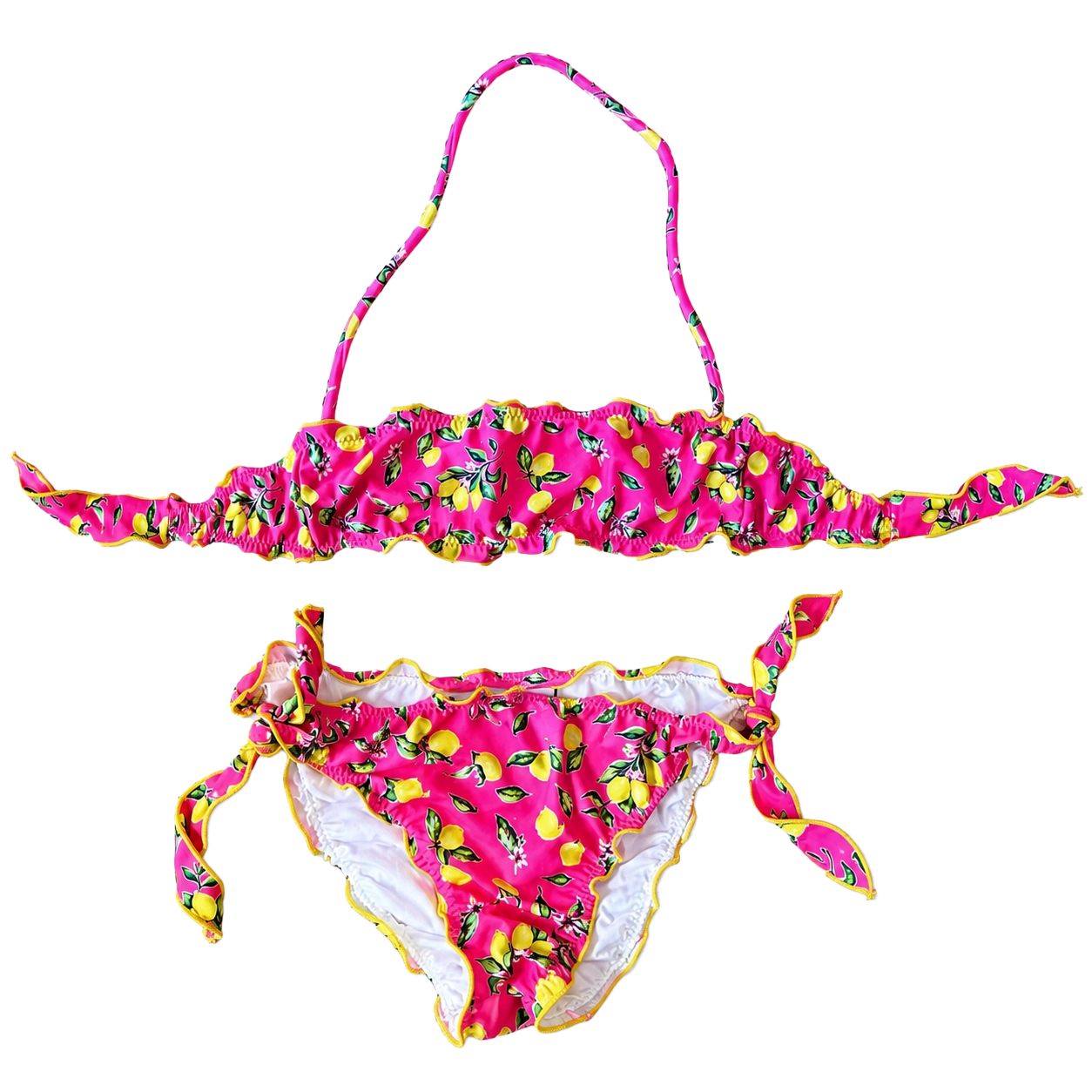 Bikini fucsia limoni