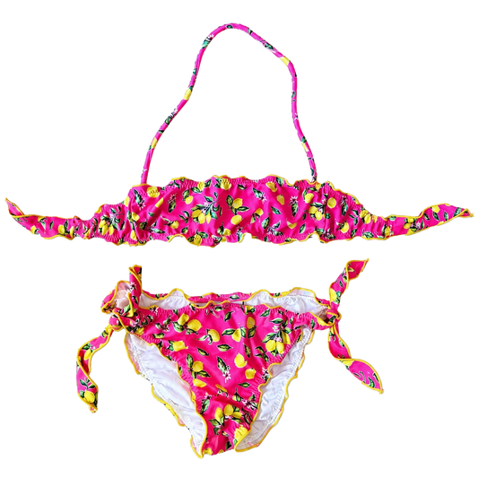Bikini fucsia limoni