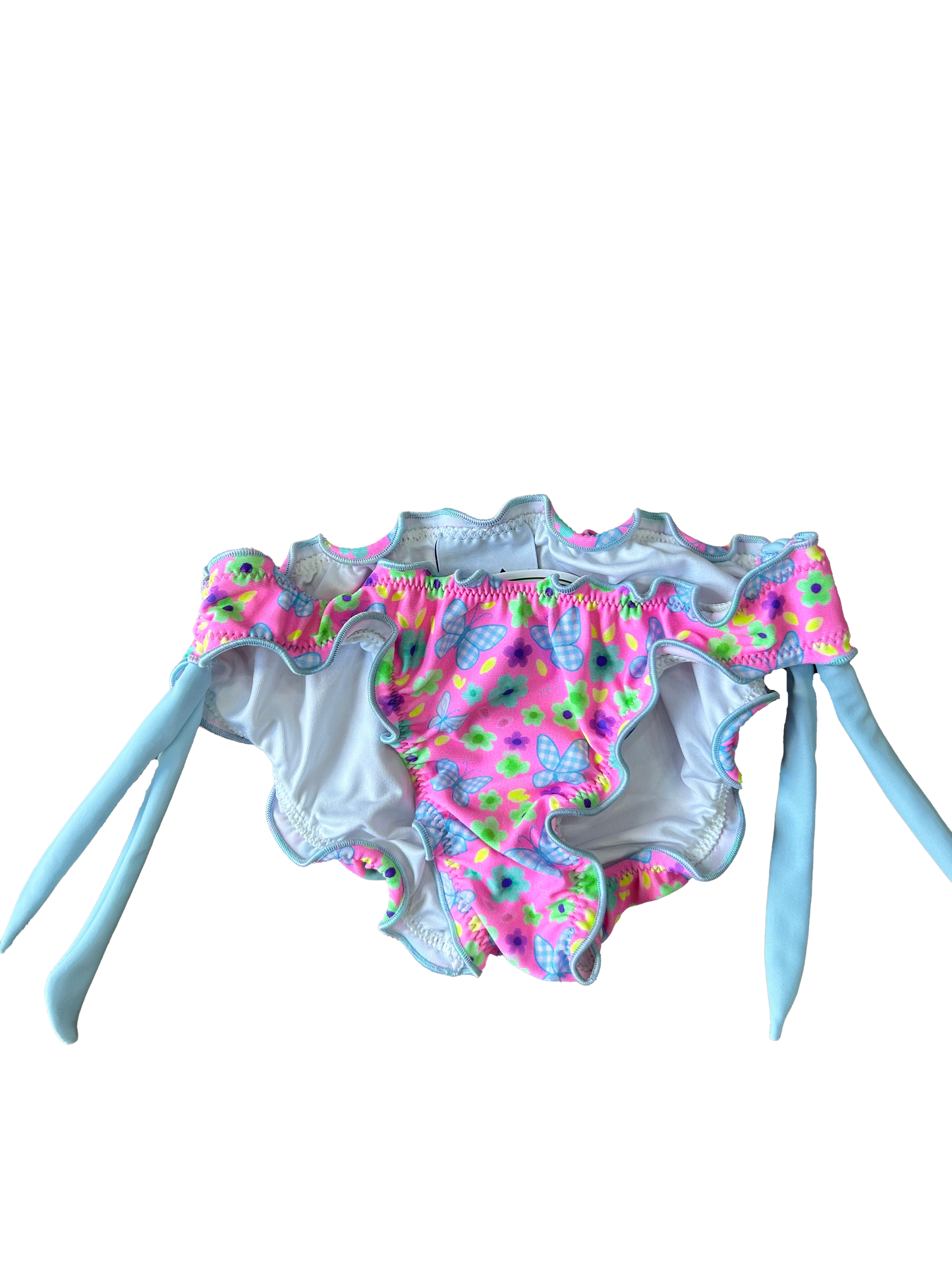 Bikini e pareo farfalle