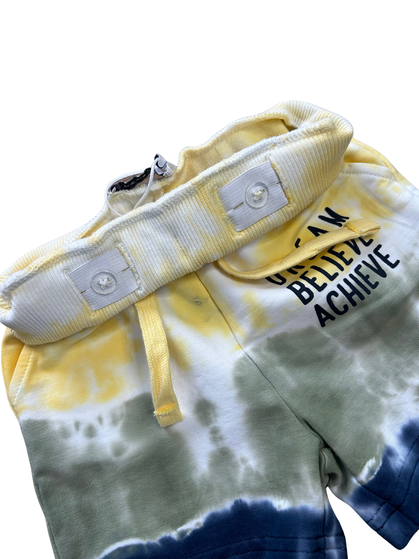 Bermuda tie dye giallo