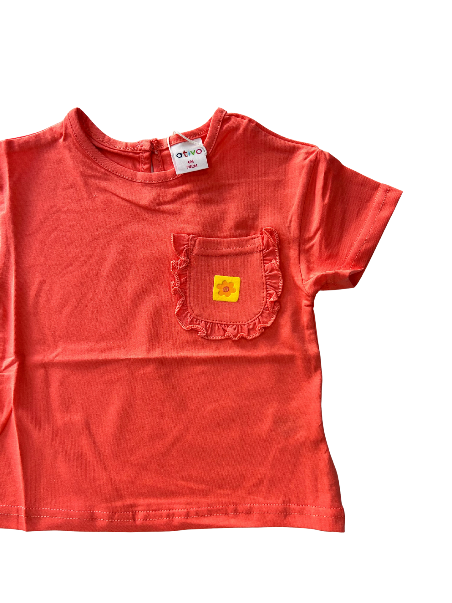 T-shirt con taschino aragosta