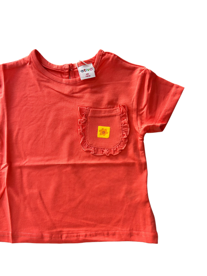 T-shirt con taschino aragosta