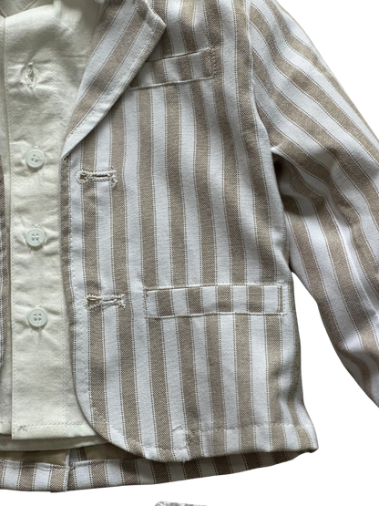 Abito a righe neonato