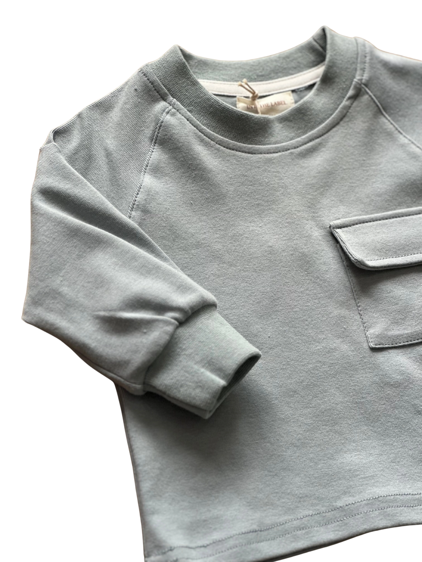 Tuta completa azzurro polvere