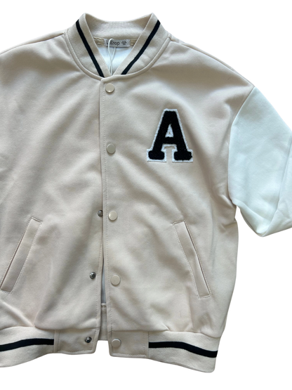 Giacca college in cotone