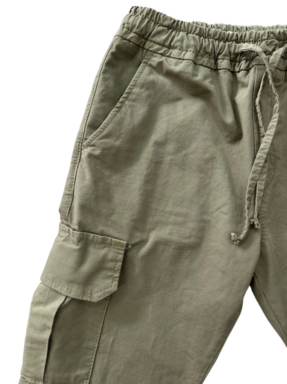 Pantalone cargo in cotone
