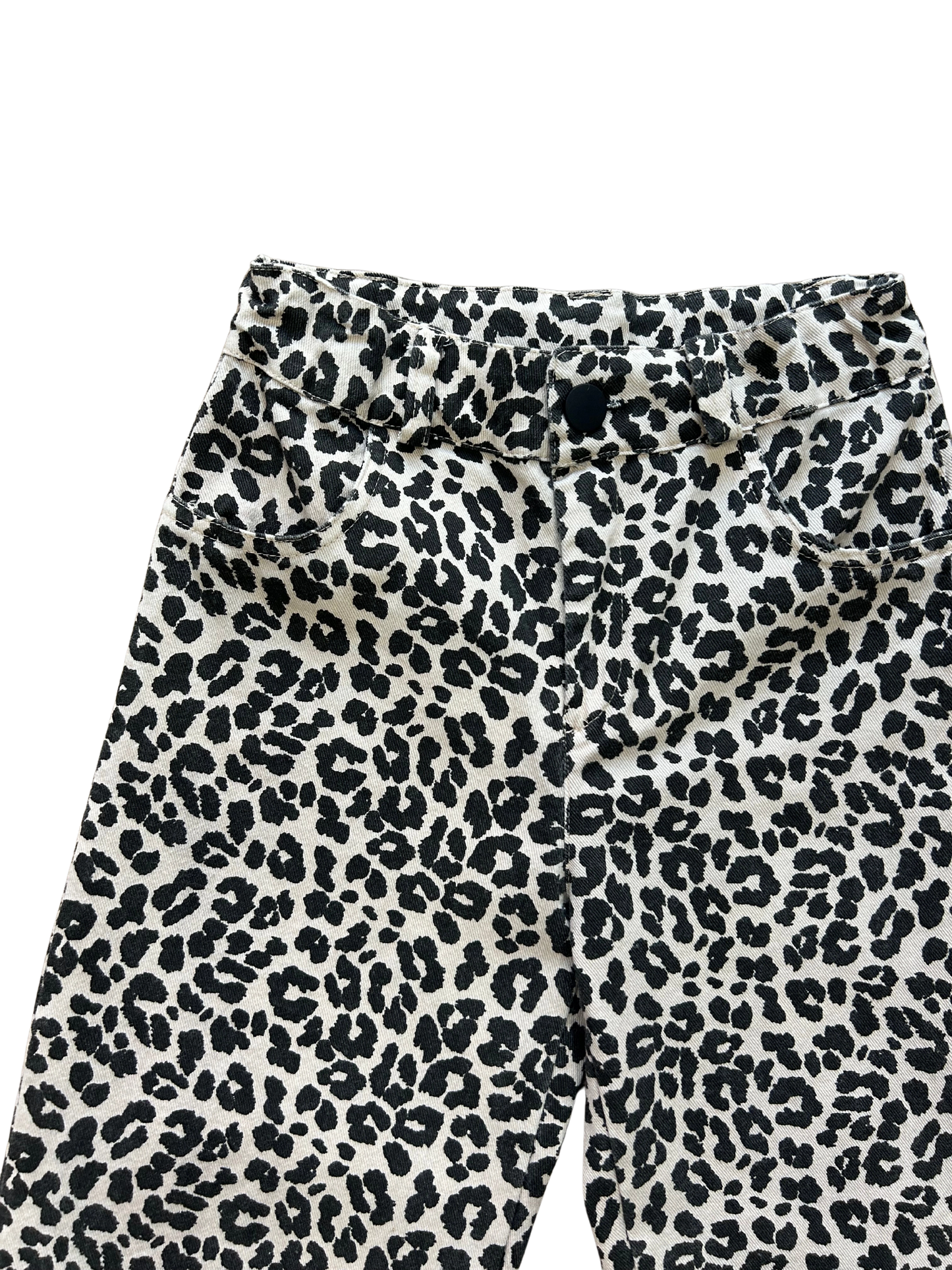 Pantalone palazzo animalier