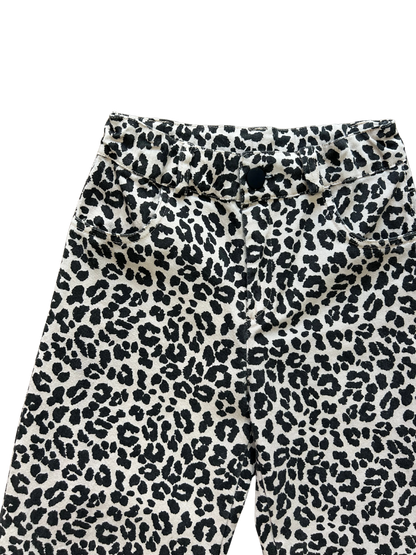 Pantalone palazzo animalier