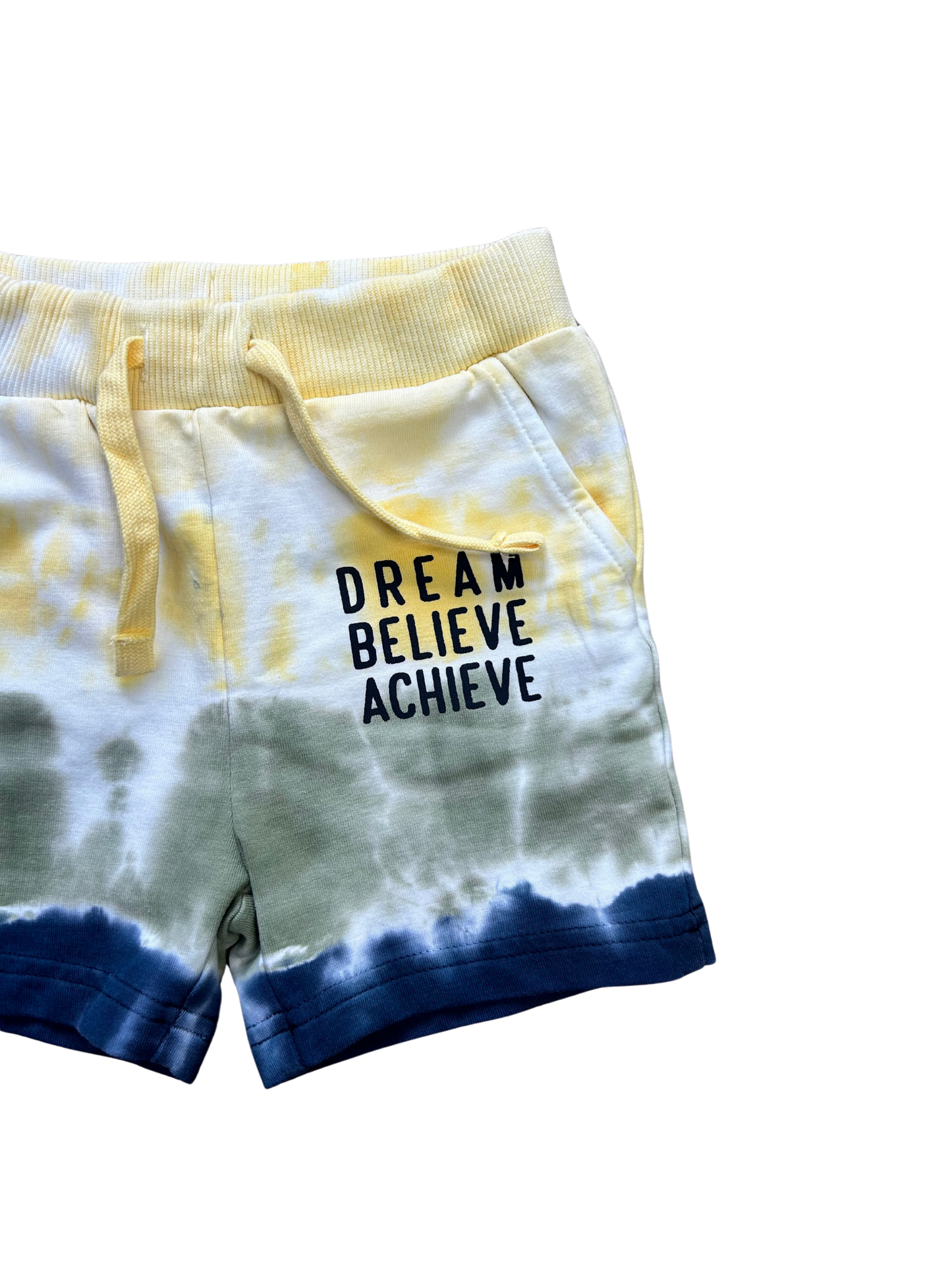 Bermuda tie dye giallo