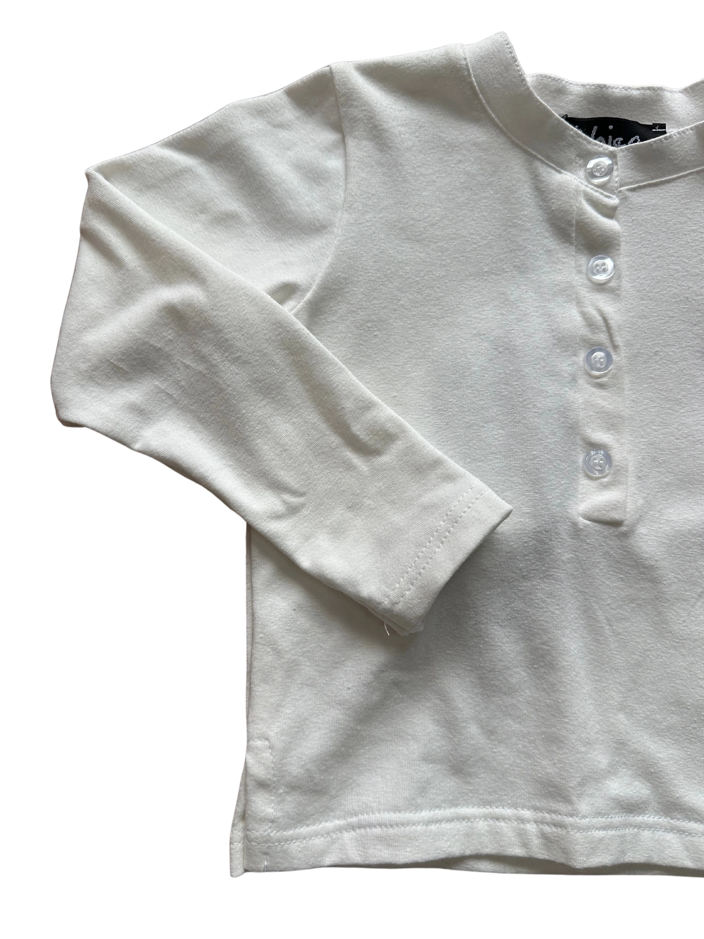 Shirt collo serafino neonato