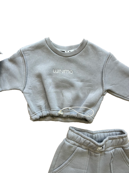 Tuta completa grigia