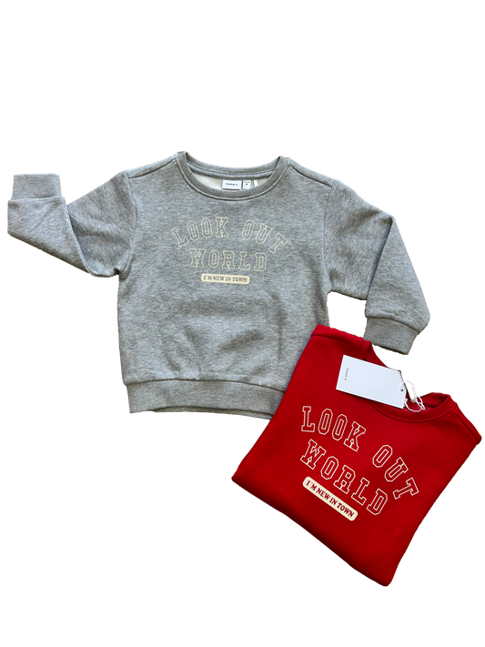 Felpe girocollo look out