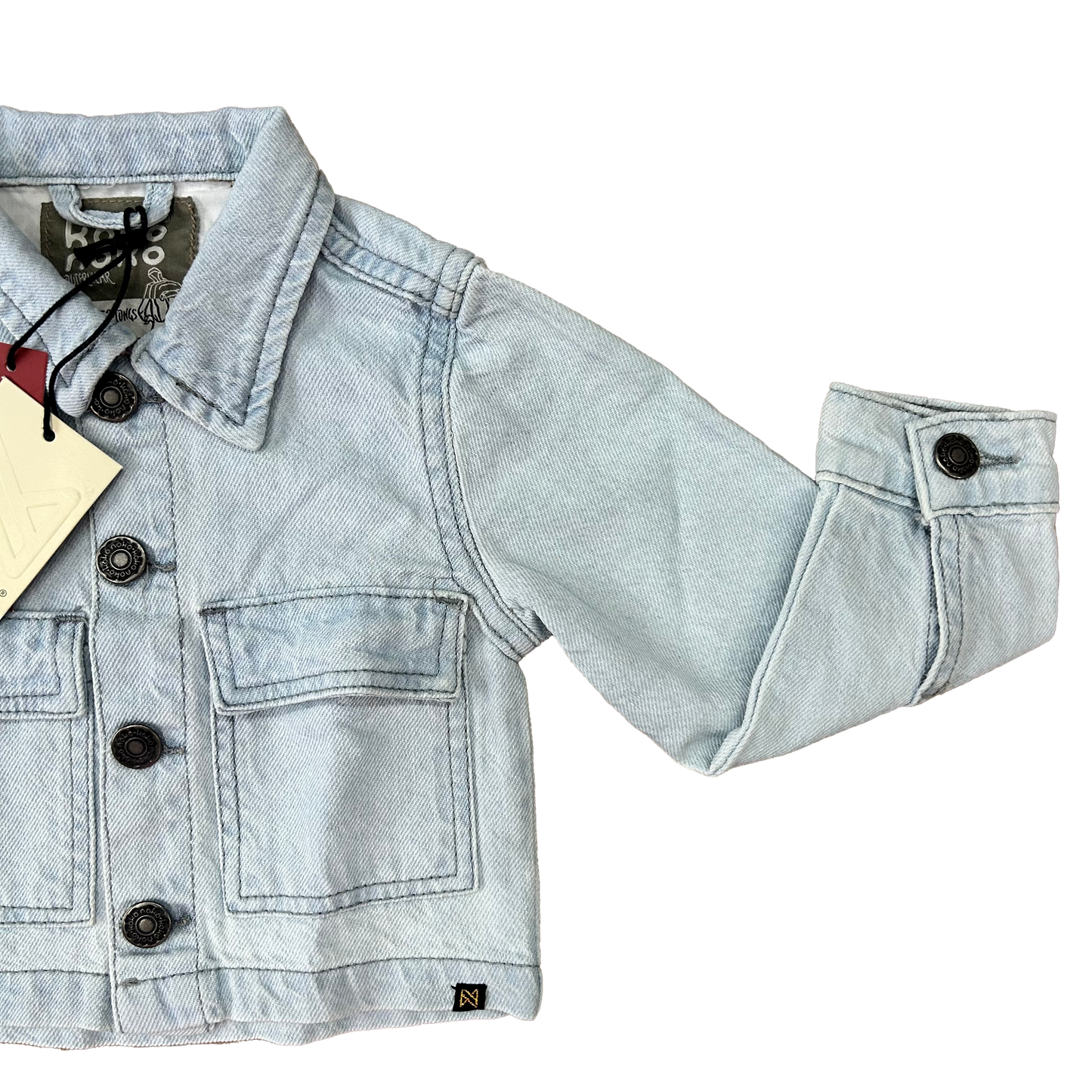 Giubbino jeans chiaro