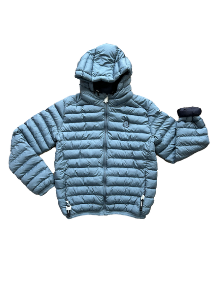 piumino invicta grigio chiaro per bambino