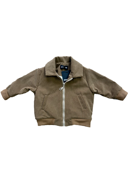 Bomber teddy in velluto