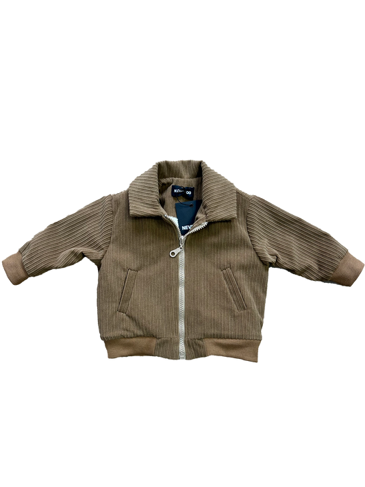 Bomber teddy in velluto