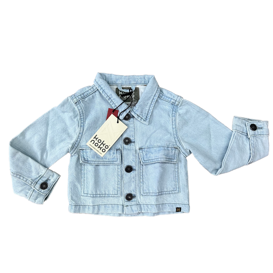 Giubbino jeans chiaro