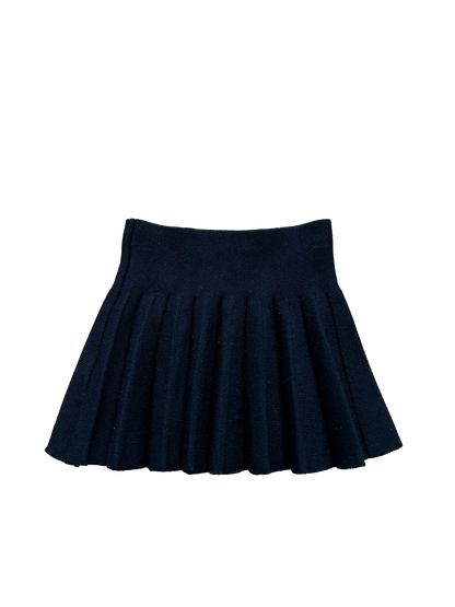 Gonna plissè in maglia