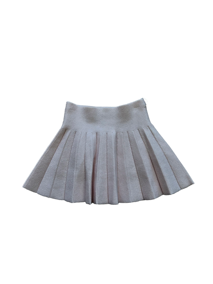 Gonna plissè in maglia