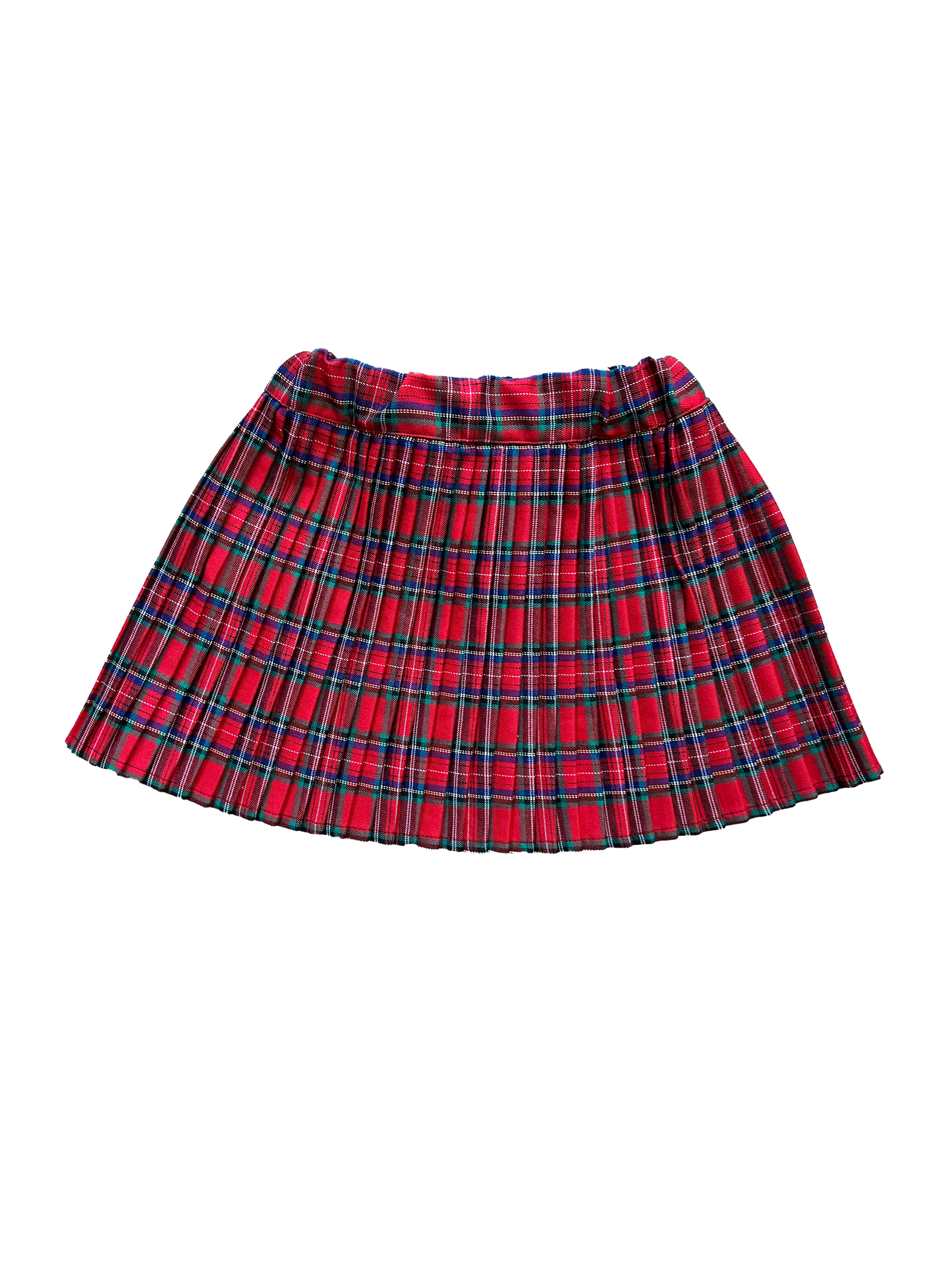 Gonna pieghe scozzese