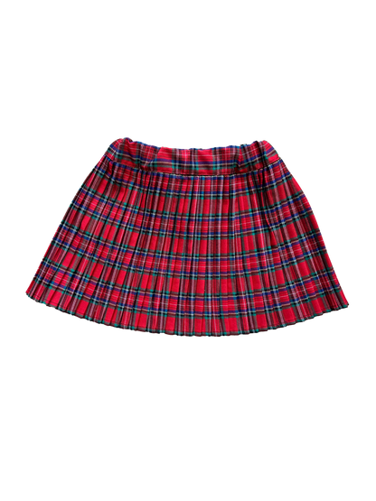 Gonna pieghe scozzese