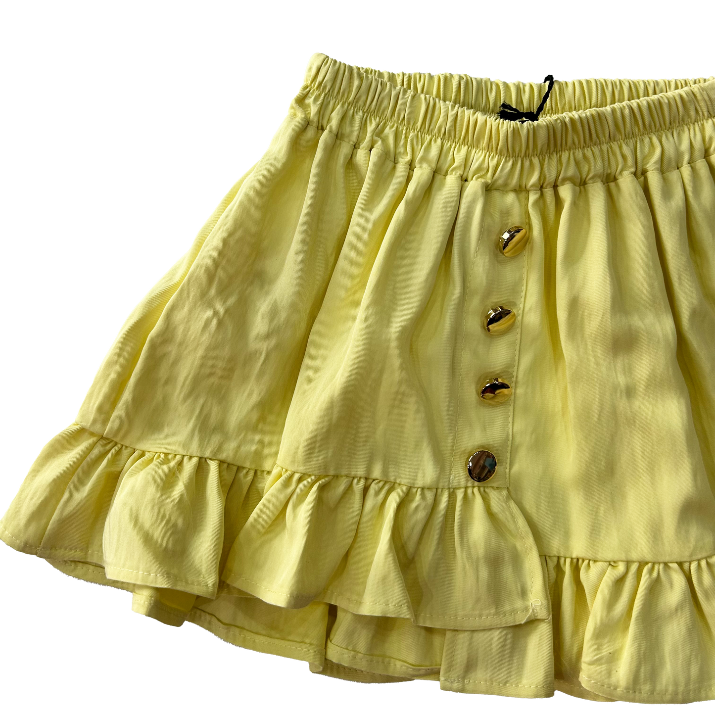 Gonna giallo paglierino