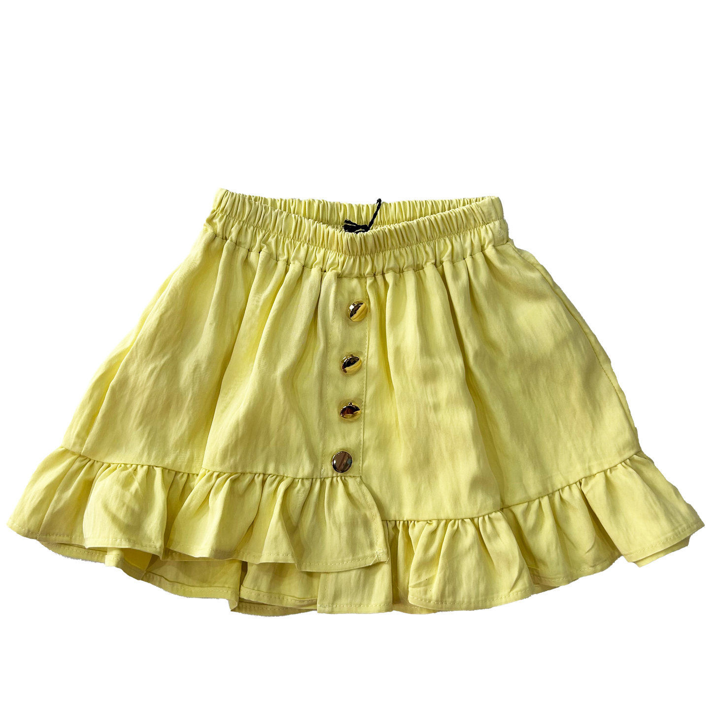 Gonna giallo paglierino