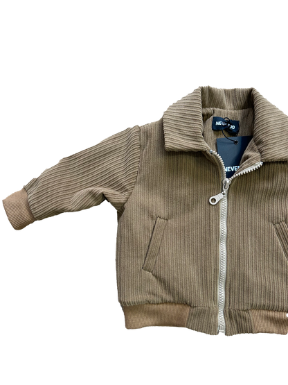 Bomber teddy in velluto