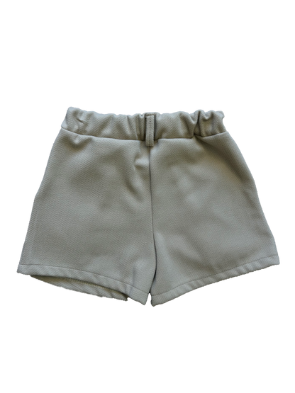 Pantaloncino panno beige
