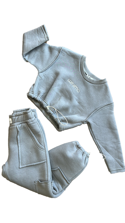 Tuta completa grigia