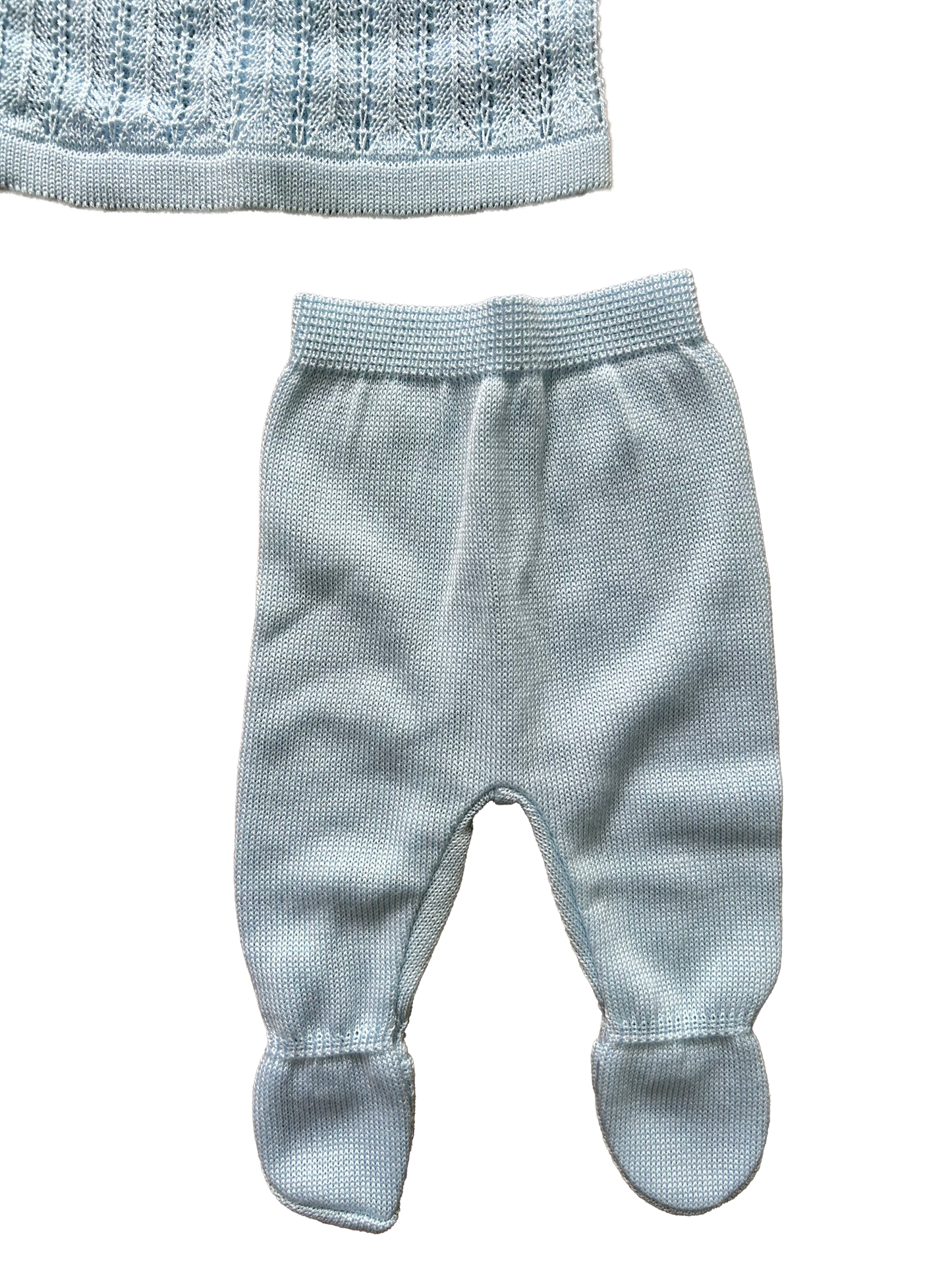 Set in filo neonato azzurro