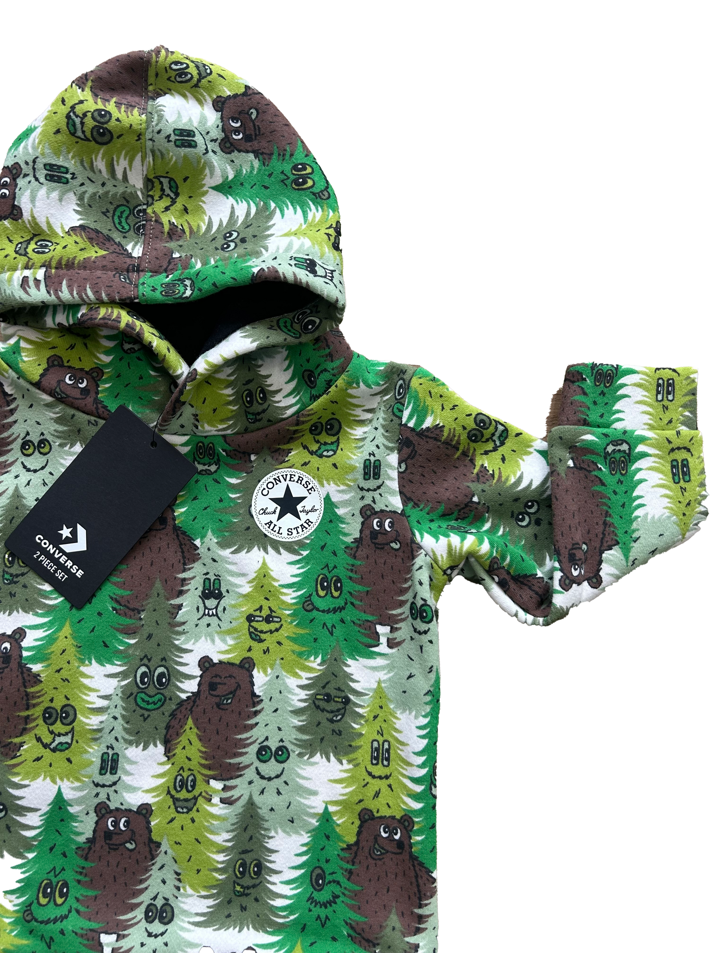 Tuta converse alberi e orsetti