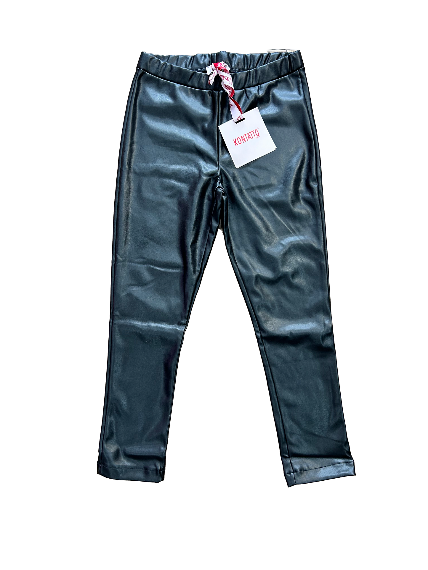 Leggins ecopelle nero