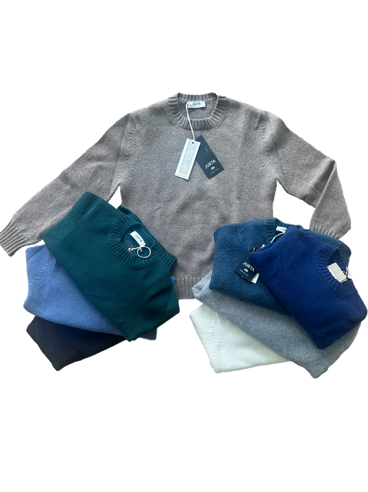 maglioncino jurta per bambino e ragazzi girocollo in lana