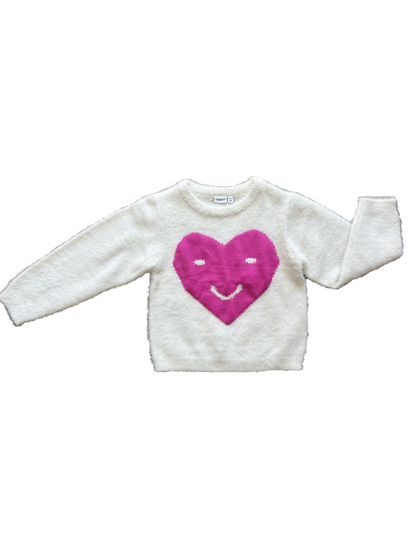 Maglioncino peluche cuore