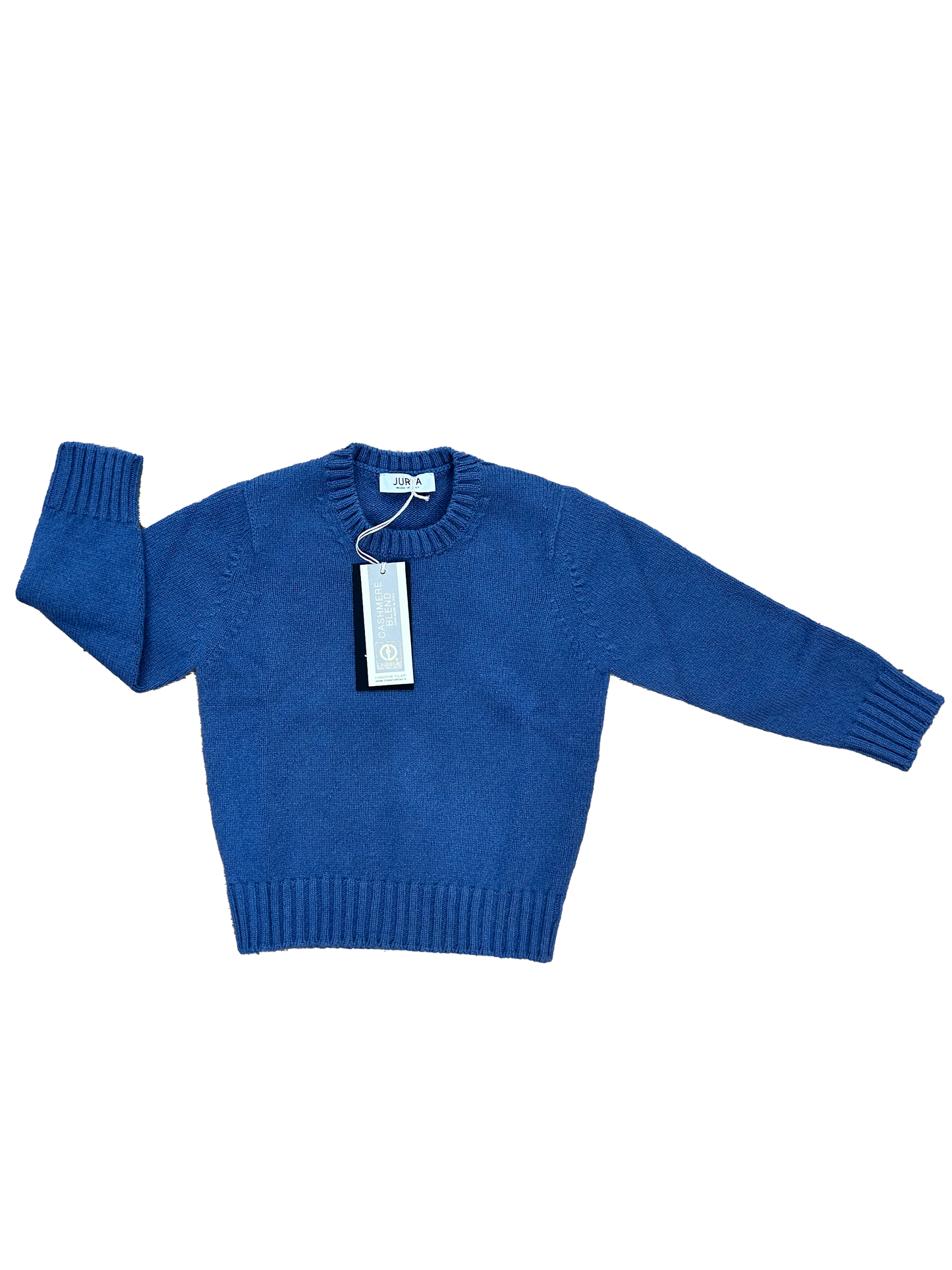 maglione girocollo in lana per bambino carta da zucchero