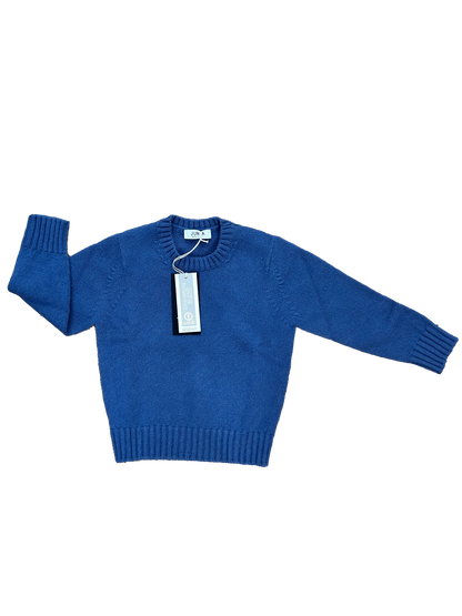 maglione girocollo in lana per bambino carta da zucchero